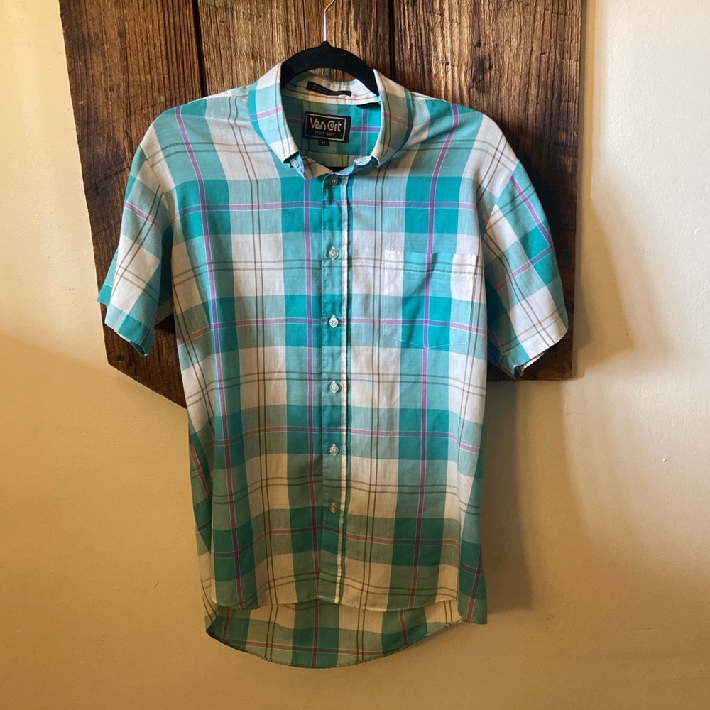 90’s Van Cort Short Sleeve Button Up